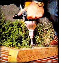 
This gasoline-powered drill is portable and easy to use for tough jobs.

